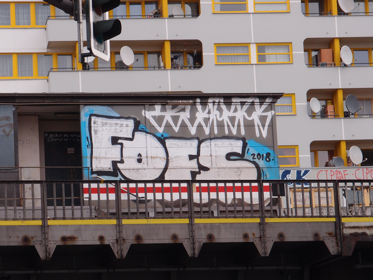 fotos de pixação em Berlim 2018/19